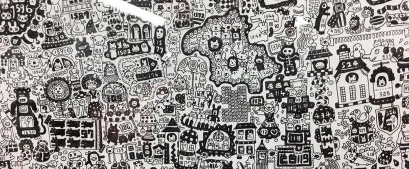 細かすぎるボールペンイラスト まつおかまさき Note