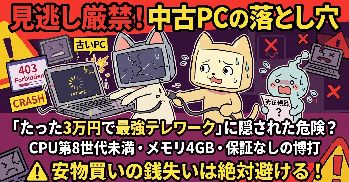 2026年最新】Windows11中古デスクトップPC＋Office付きの失敗しない