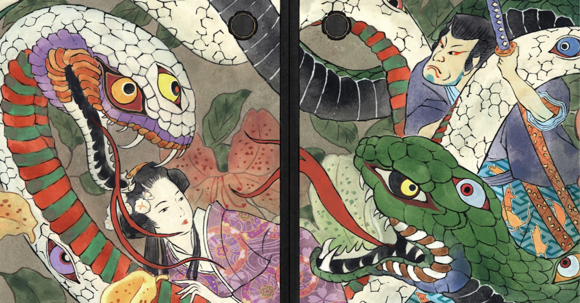 劇場版モノノ怪 第三章 蛇神 メインビジュアル公開｜senzui