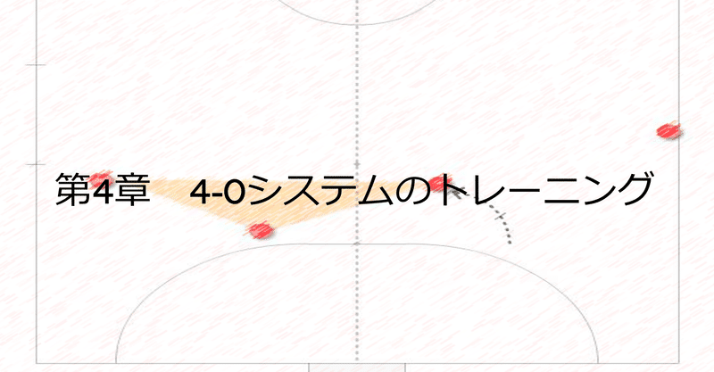 フットサル4-0システムスーパ―マニュアル　～トレーニング編～