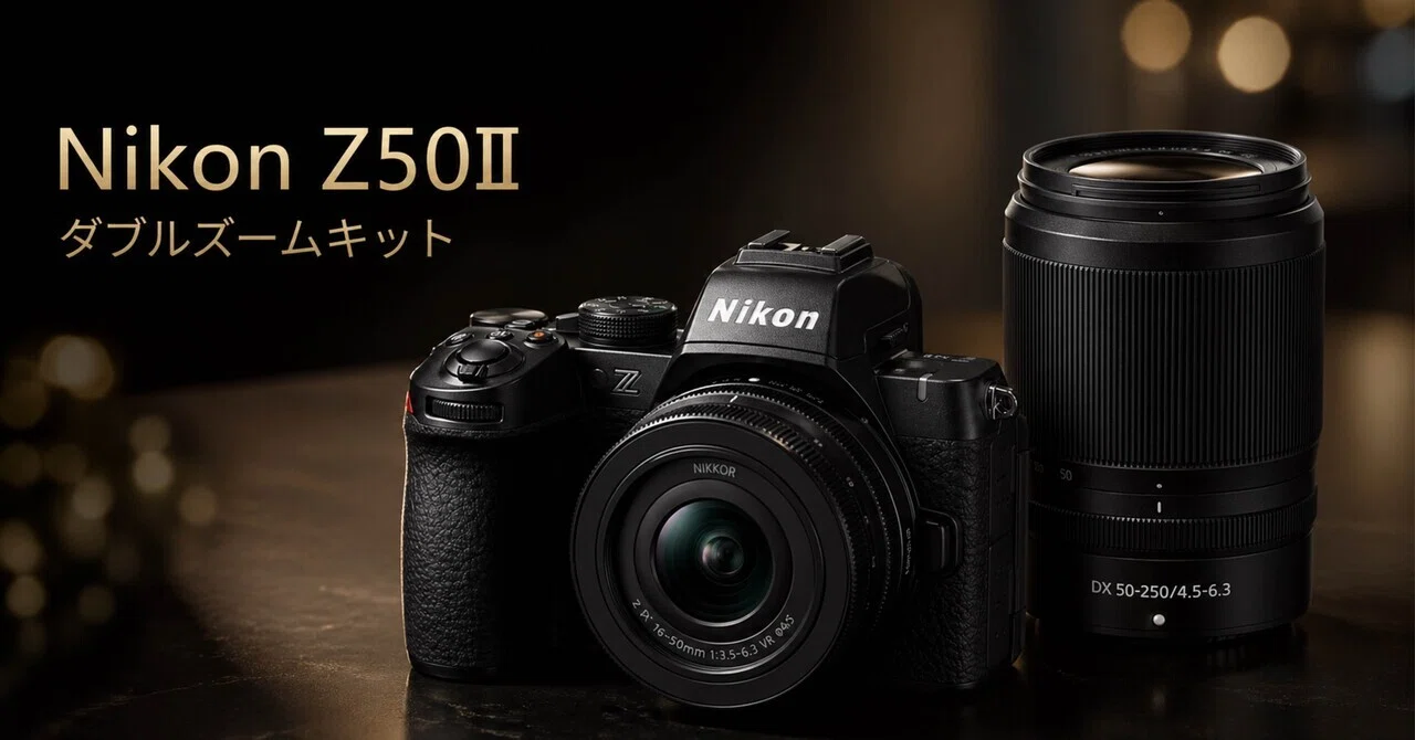 ニコン Z50II ダブルズームキットは「最初の1台」で終わらない。写真も
