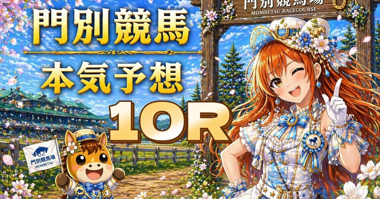 🔥門別10R 19:55 乾杯をもっとおいしく特別🍺｜怪物か？古豪か