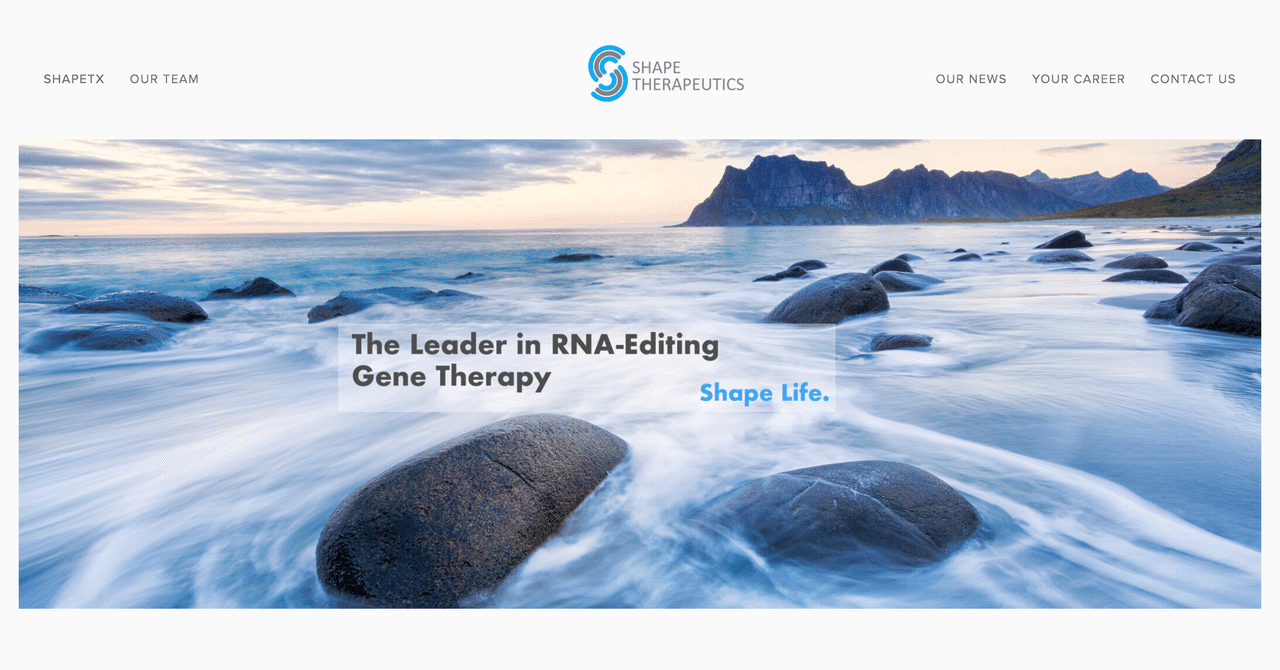 Shape Therapeutics, Inc.|yamaken910|note