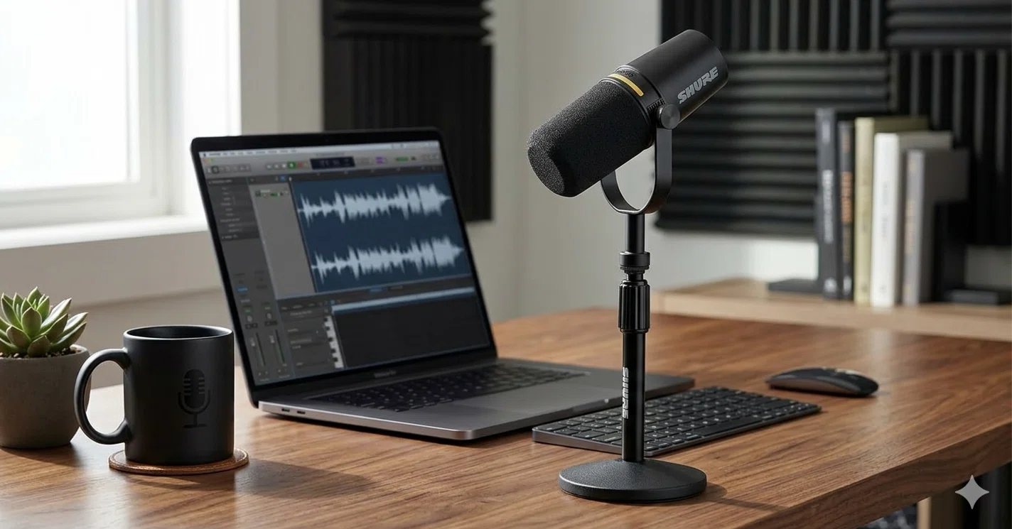 SHURE MV7+がついに3万円台前半へ──配信・録音・宅録を本気で整える