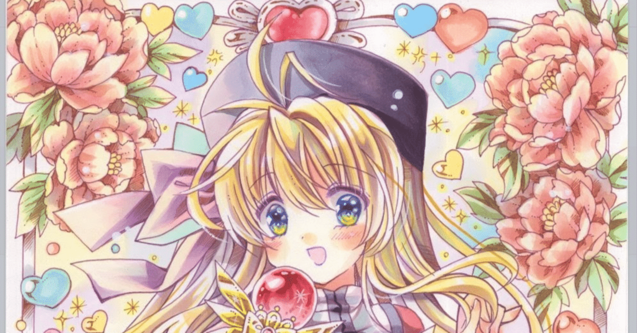 コピック原画】魔法の煌めきをあなたに✨雪音ちゃん原画＆イラスト