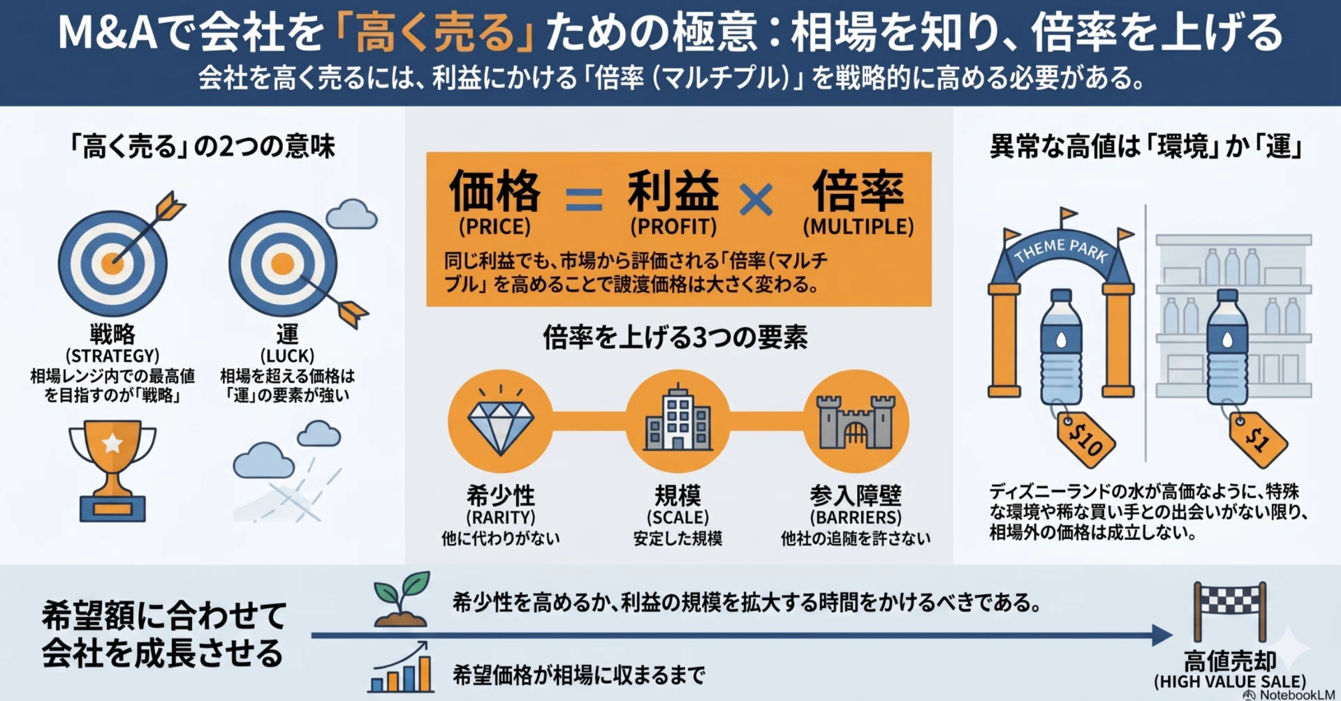 高く売りたいという、その「高く売る」はどっちですか？｜中原陸/M&A 