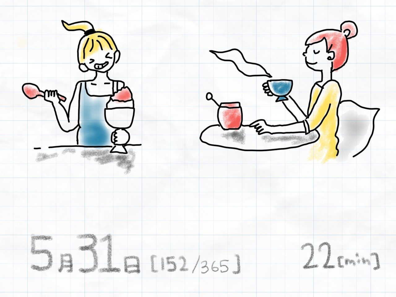 152 365 食物 たべる のむ 一日一絵 いわにほ Note 152 365 食物 たべる のむ 一日一絵 いわにほ Note