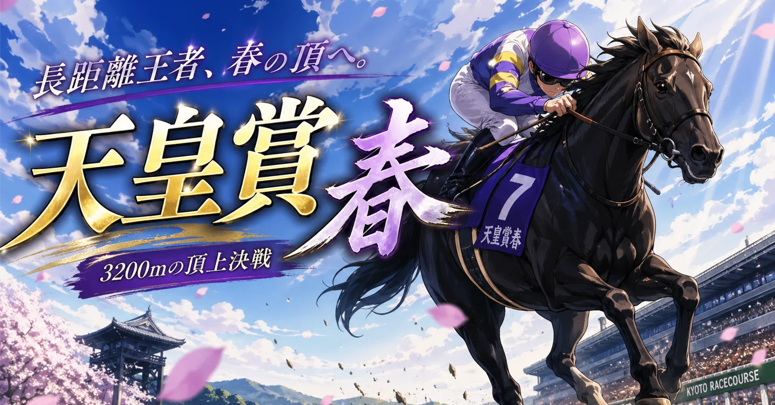 天皇賞（春）2026 全頭診断】～枠順確定で見えた“勝ち馬の条件