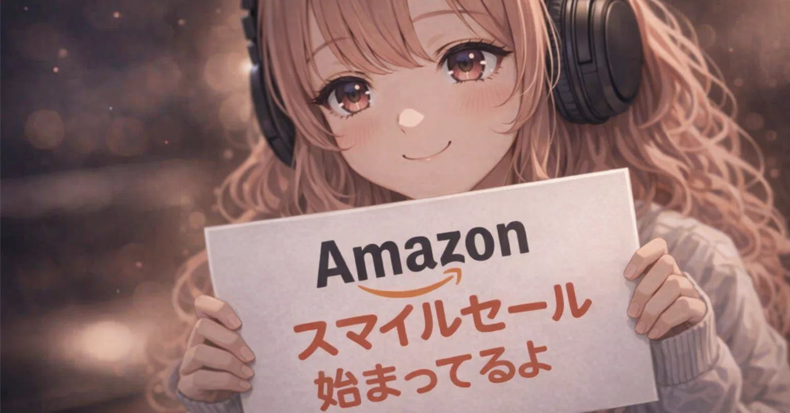 Amazonスマイルセール始まってた｜Dapinkoの庭 〜ガジェット談話〜