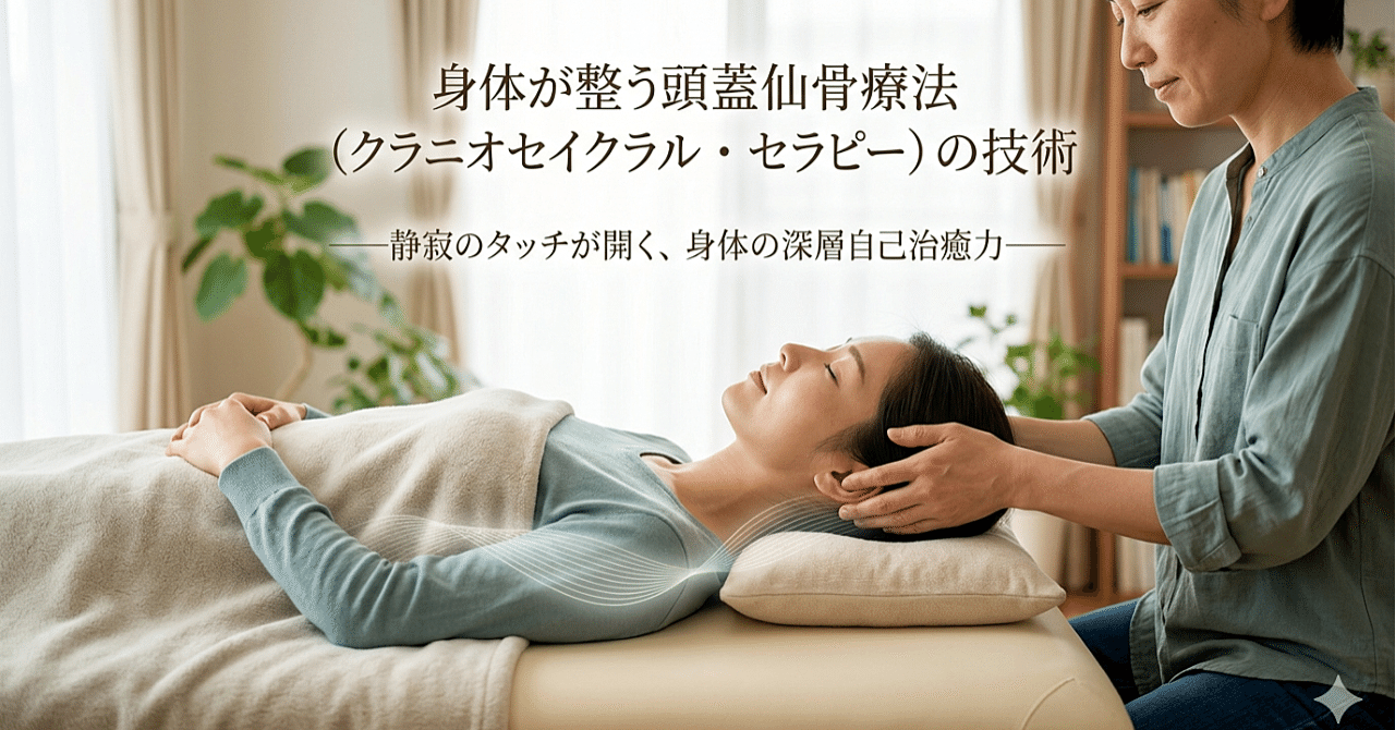 Brainからの移行 身体が整う頭蓋仙骨療法（クラニオセイクラル