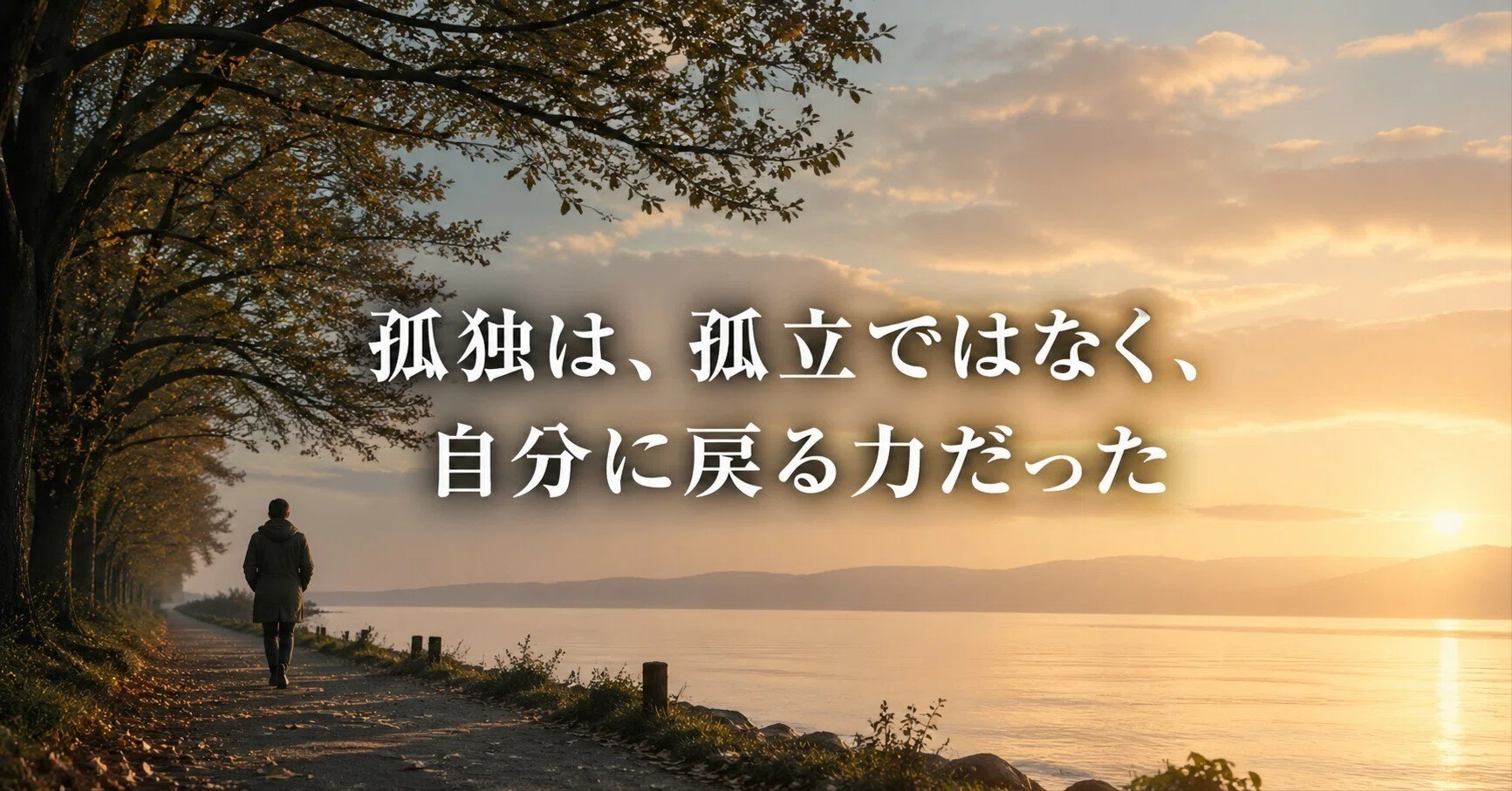 孤独は、孤立ではなく、自分に戻る力だった｜五十嵐敏彦｜ワクワク空間