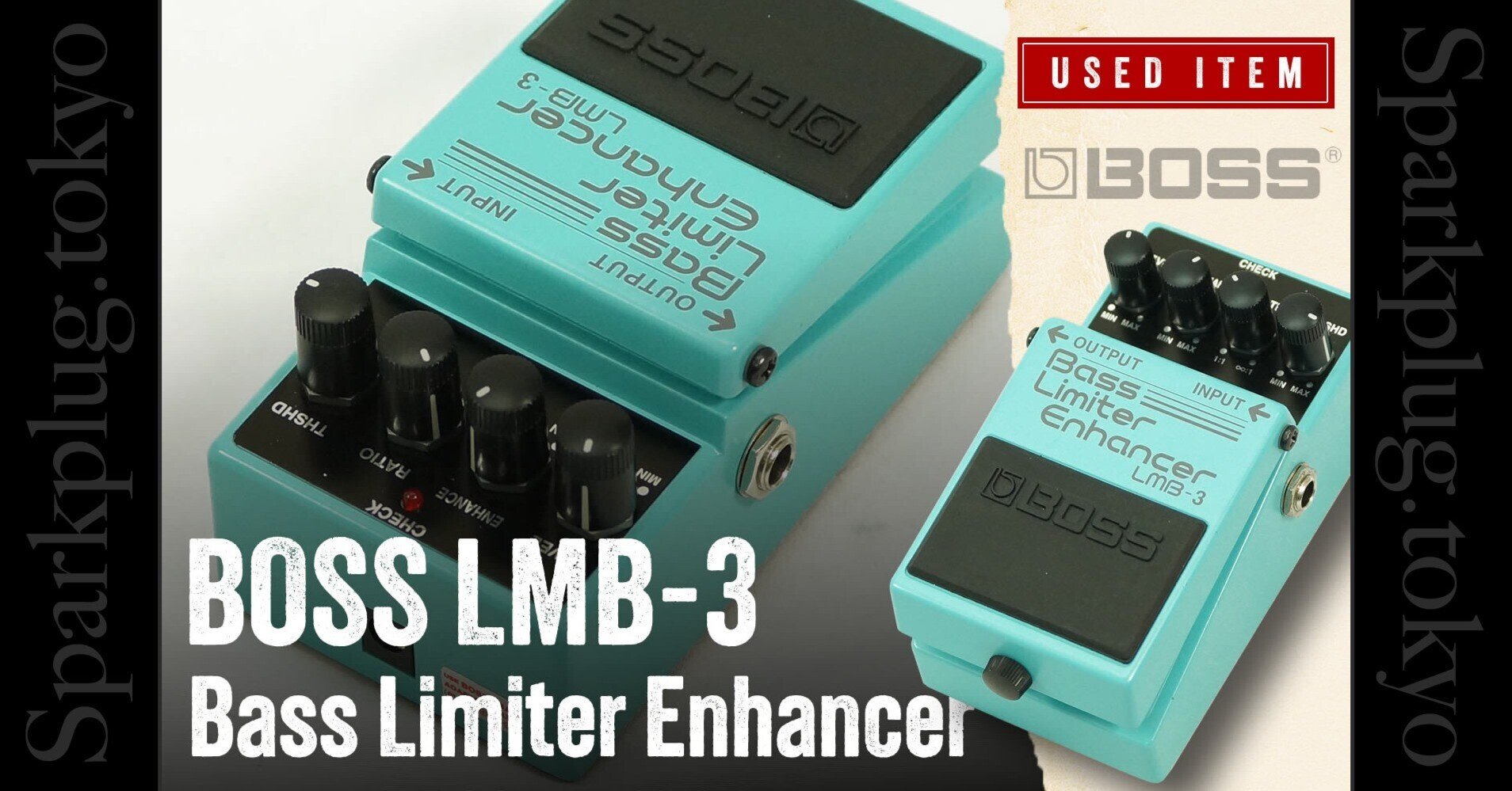 BOSS LMB-3 Waxx mod リミッターエンハンサー Pedal Boss LMB3 Bass Limiter Enhancer