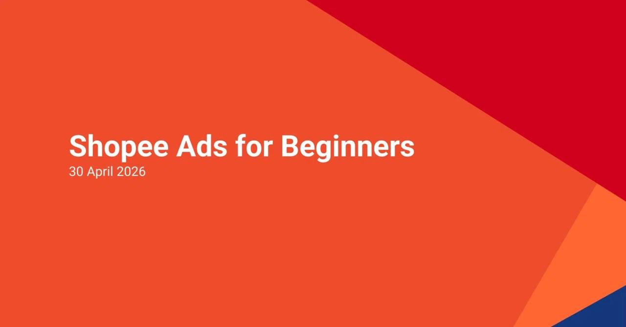 🇸🇬Shopee Ads for Beginners