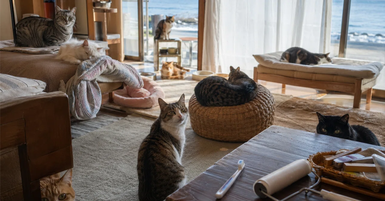 Light Rose Color Example Nine Cats, Nine Colors: Emerging with the Arrival of Spring|しゃべろー | 北海道 ...