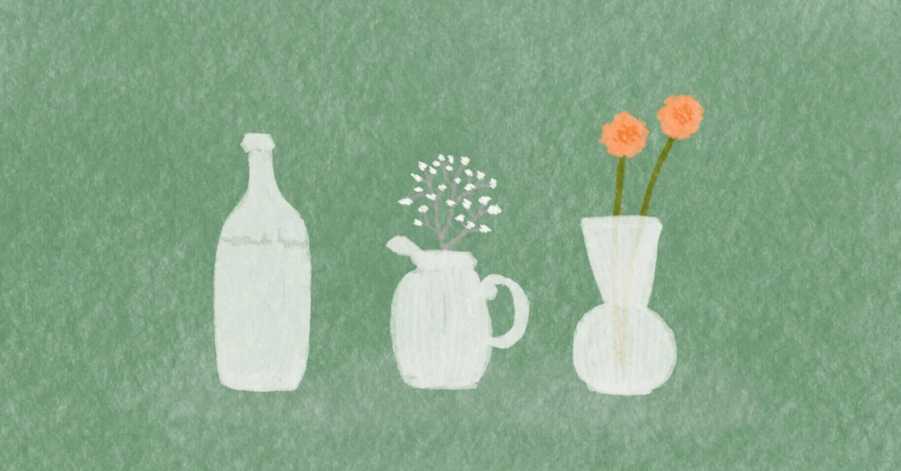 日常を変える/小さな変化。花を飾ったことがないボクが、花瓶を買う