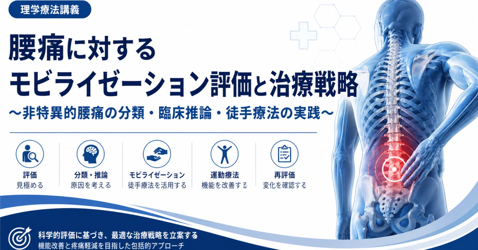 理学療法士向け】腰痛モビライゼーション完全ガイド｜非特異的腰痛の