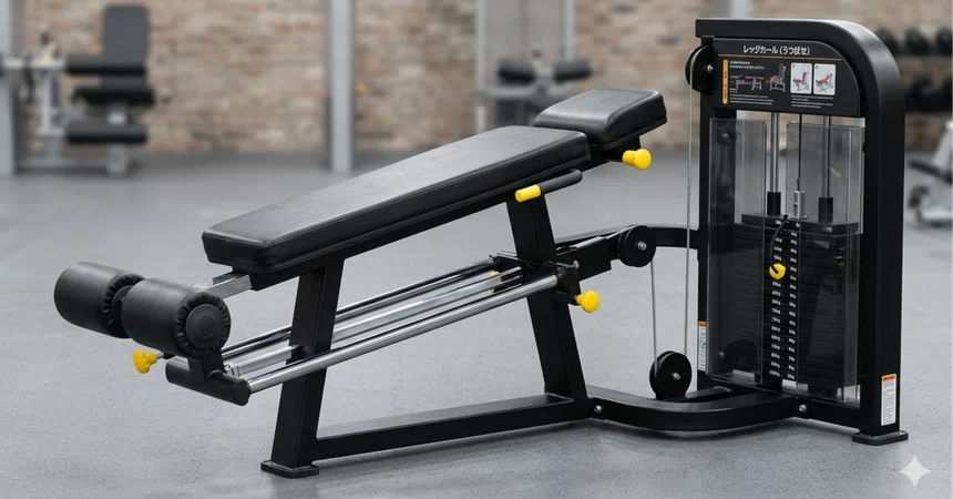 [No. 21] Leg Curls—The machine dedicated to 
