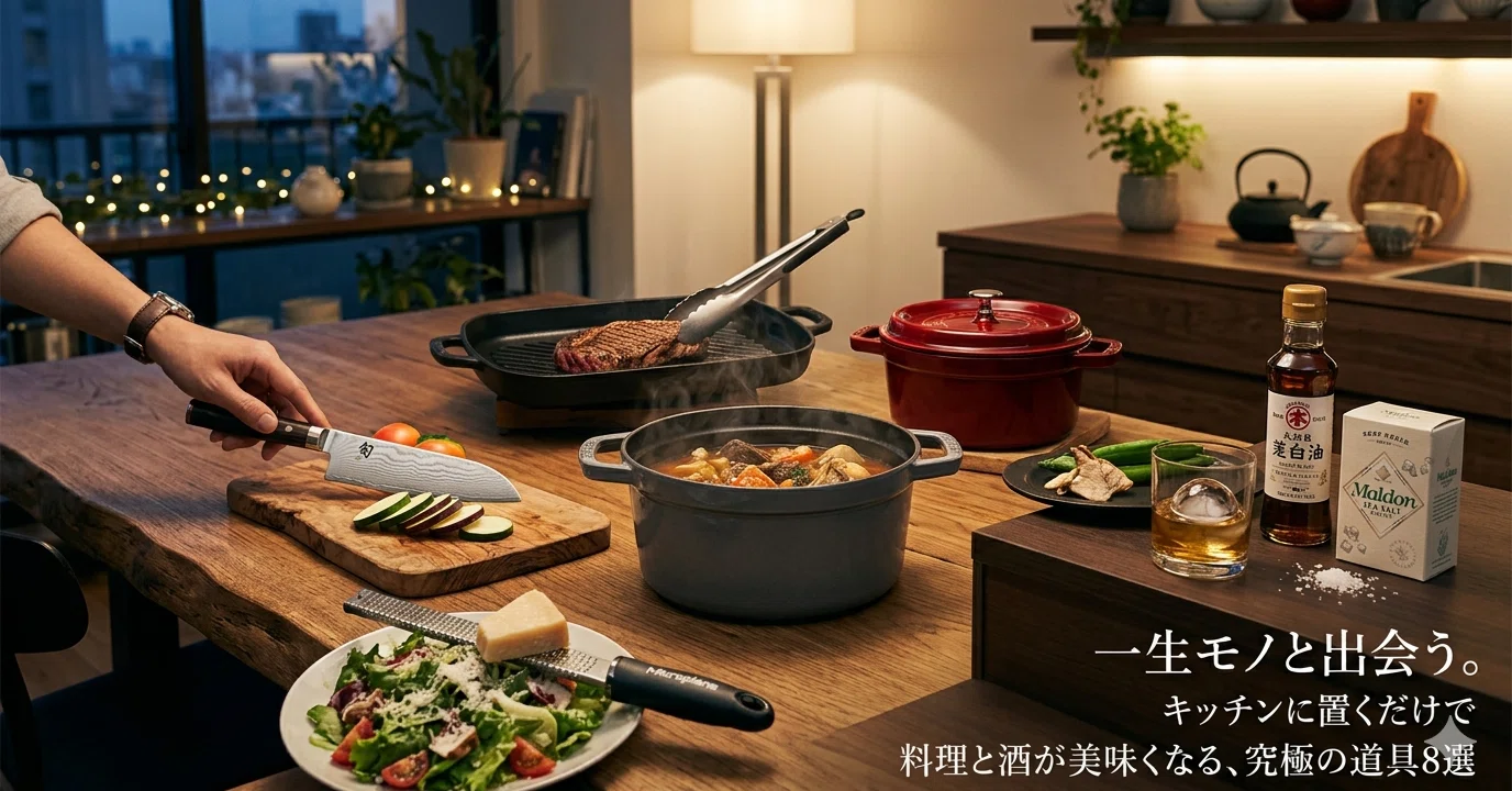 一生モノ」と出会う。キッチンに置くだけで料理と酒が美味くなる、究極