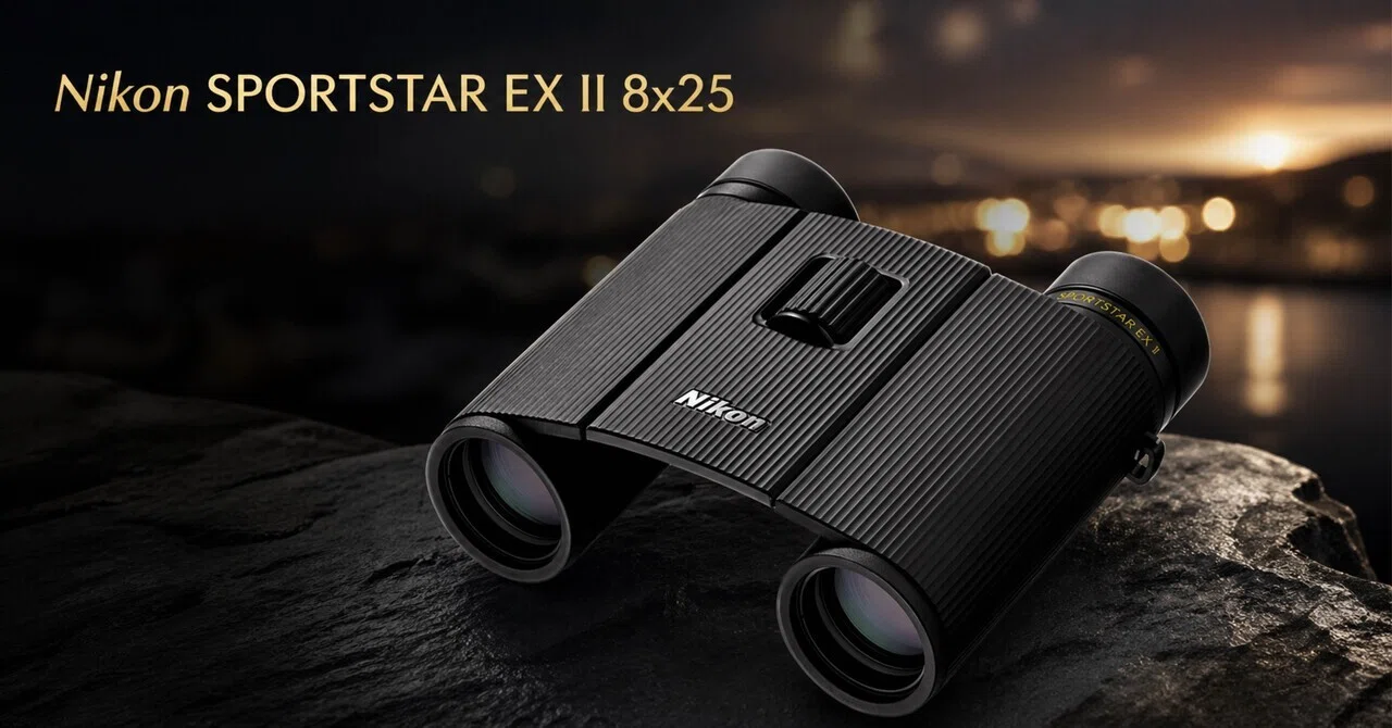 大きな双眼鏡がしんどい人へ。Nikon スポーツスターEX II 8x25は“持っ