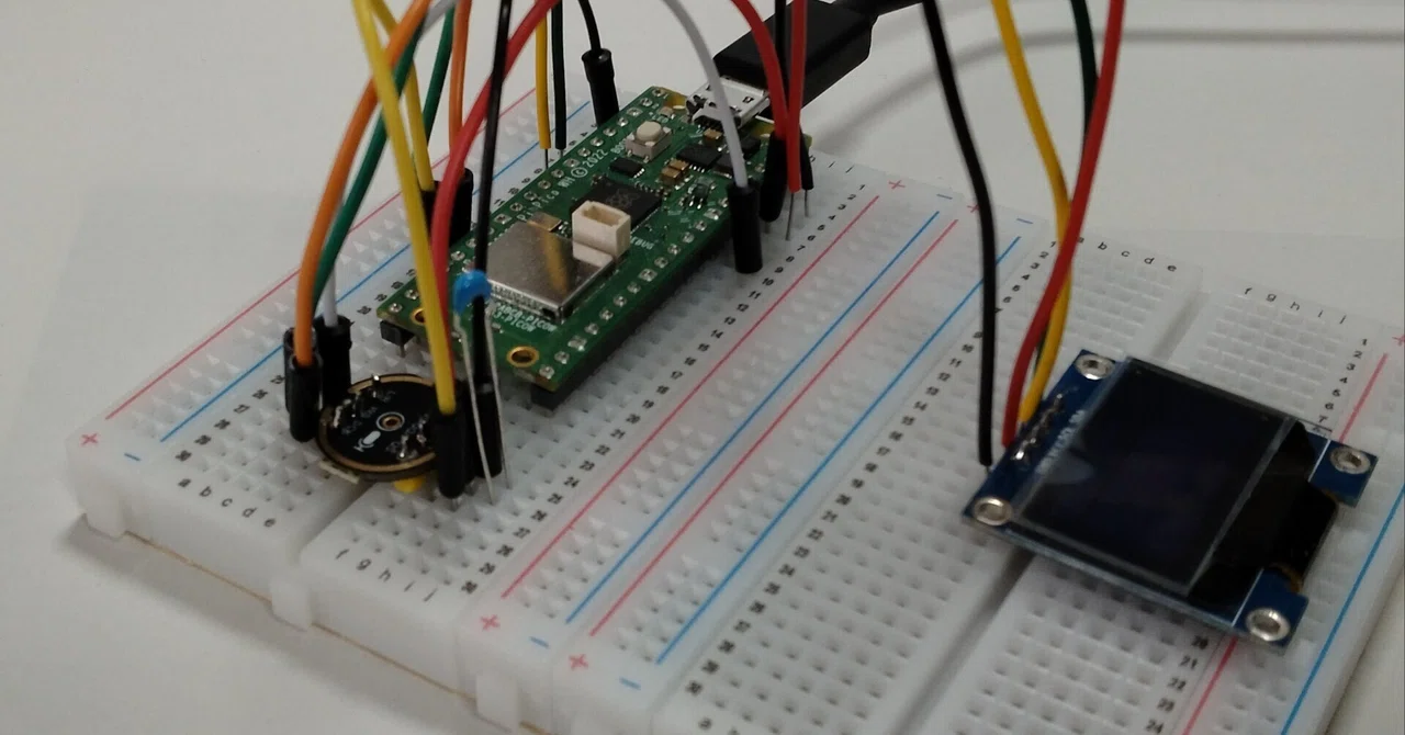 Trying out the MEMS microphone INMP441 with Raspberry Pi Pico ...