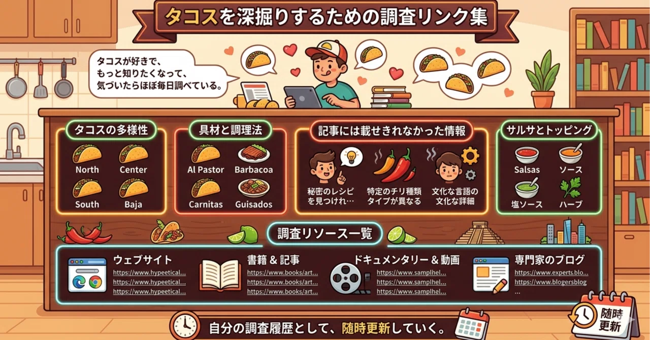 Taco Video Link Collection (Recipe Videos, Restaurant Videos)｜honobonotacos