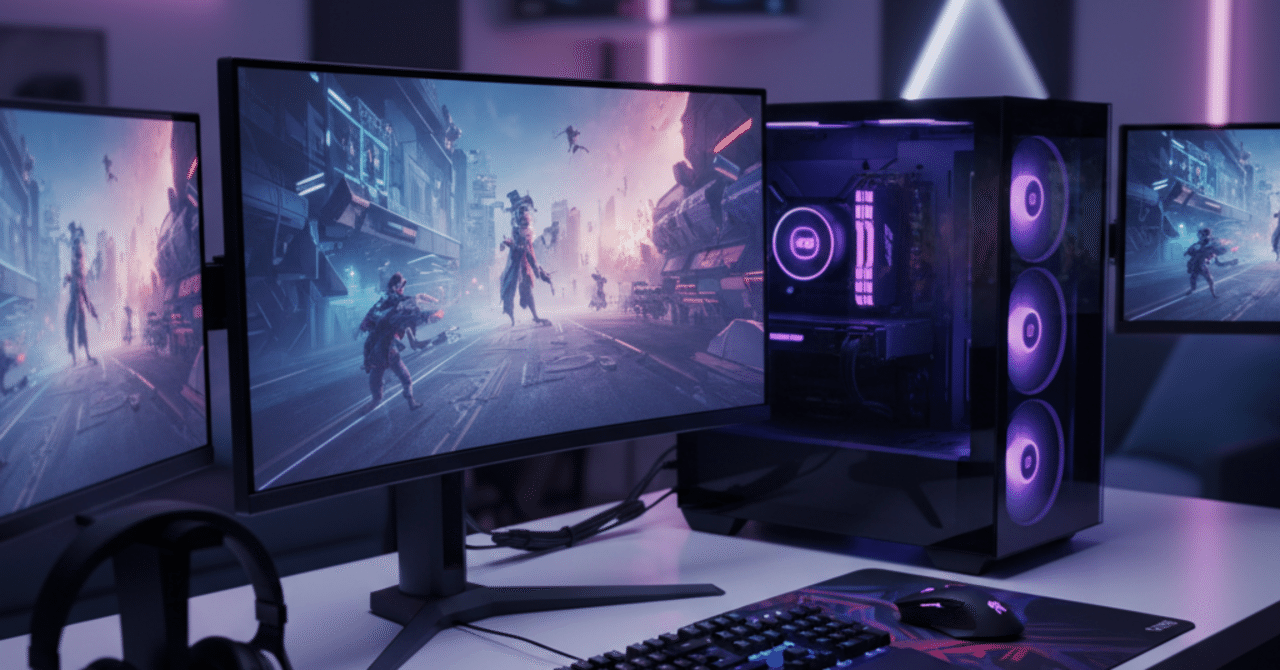 届いたその日から遊べる！初心者にもおすすめのゲーミングPCフルセット