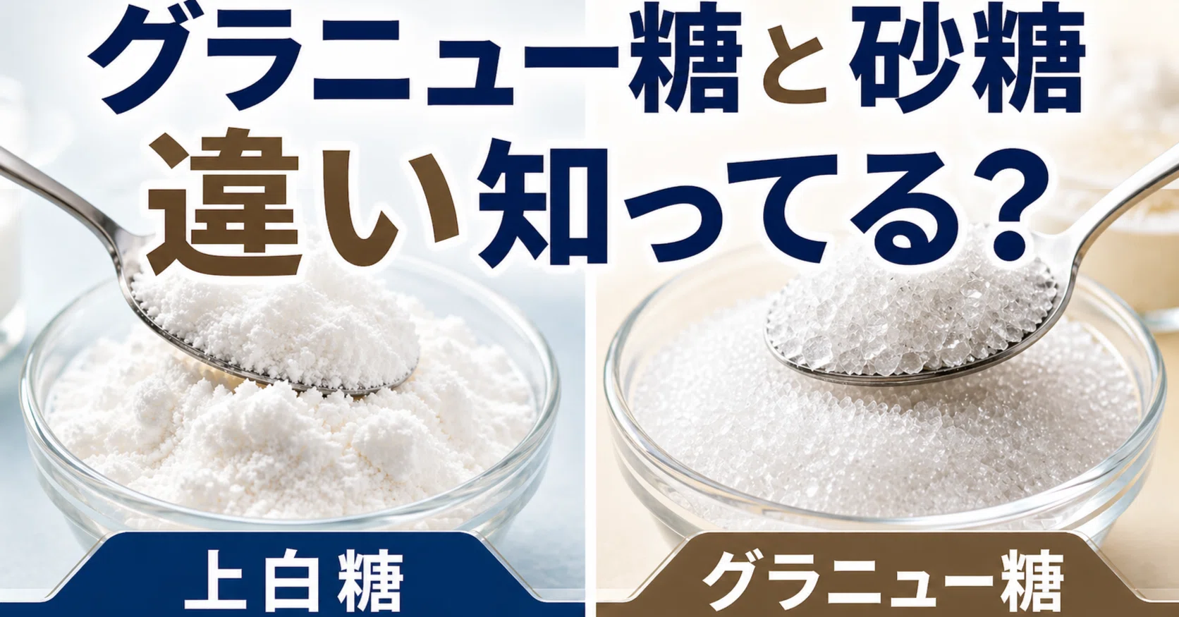 グラニュー 糖 砂糖 違い