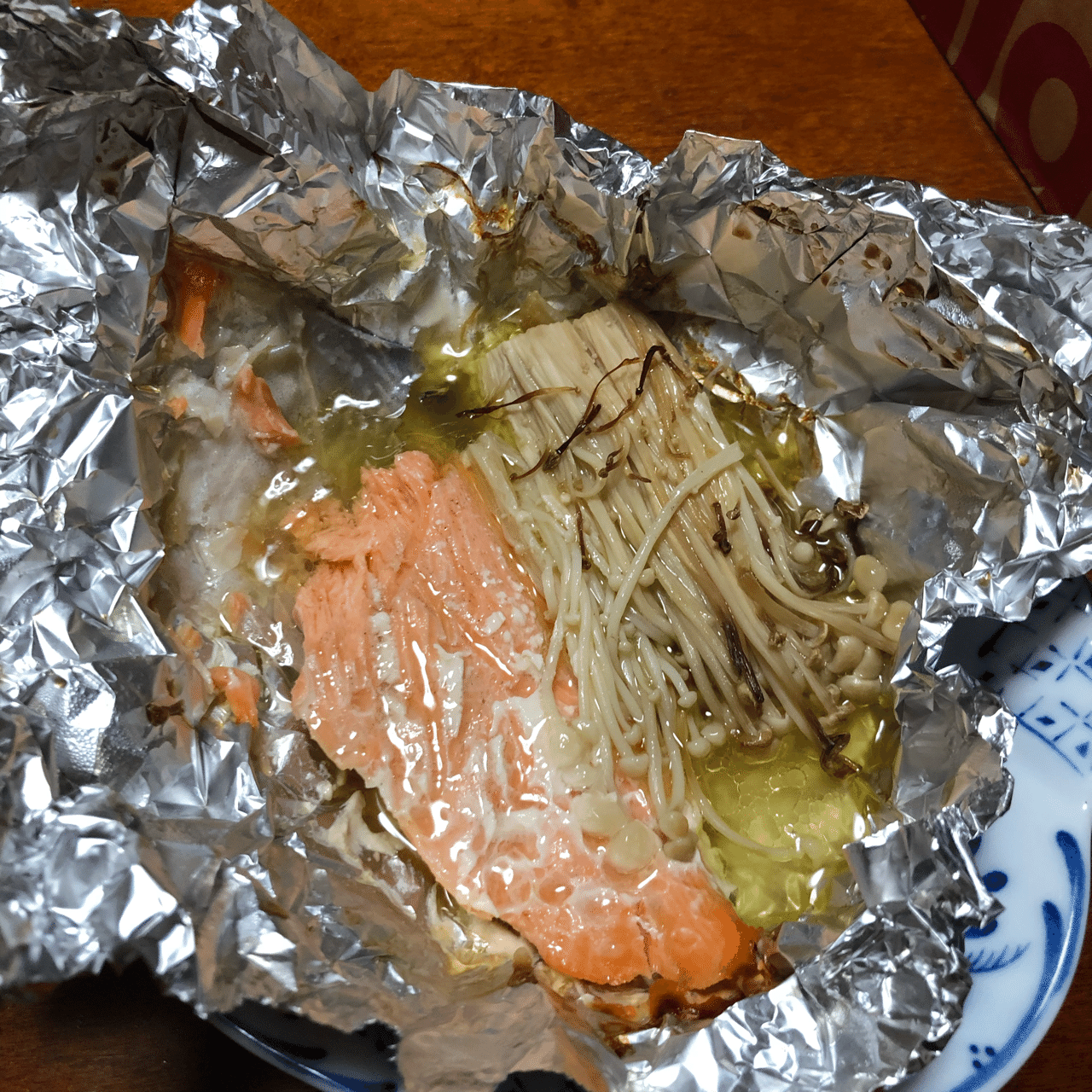 鮭のホイル焼き ダイエットナオキ君 Note 鮭のホイル焼き ダイエットナオキ君 Note