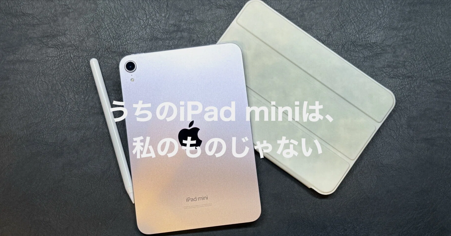 iPad mini シルバー 箱付き うちのiPad miniは、私のものじゃない｜息子・夫婦・見守りカメラで