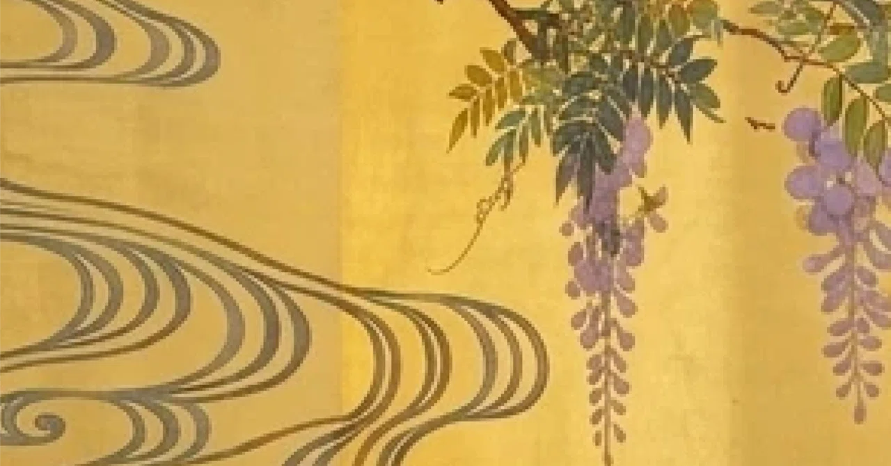 Geminiさん、琳派風の草花の絵を描いて！｜房吉
