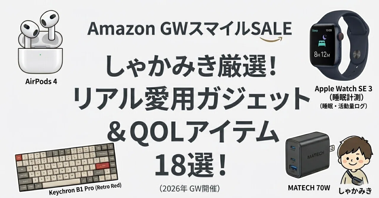 iPad mini・MacBook・ガジェット好きへ。まだ持ってない人は今かも 