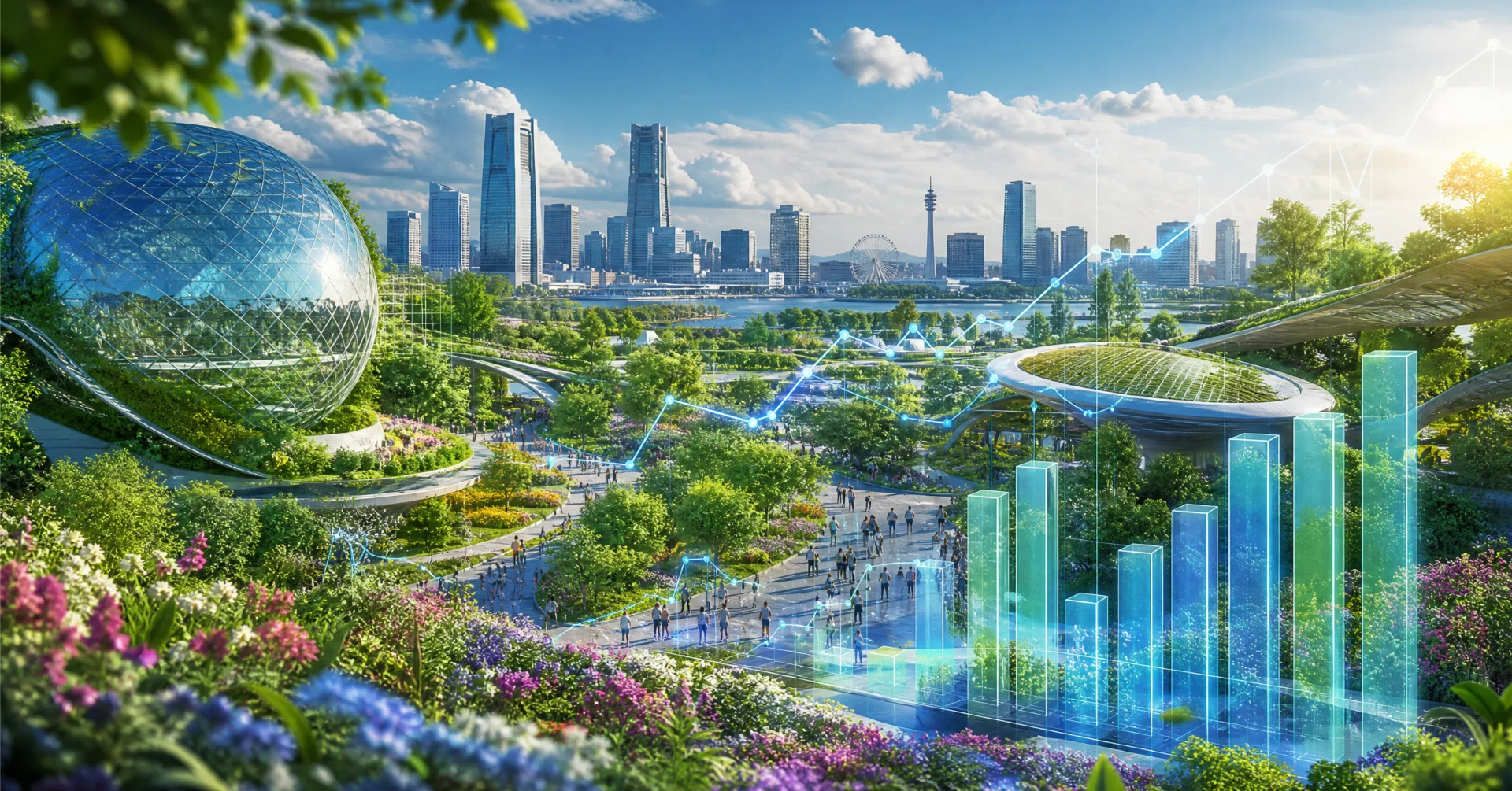 GREEN EXPO 2027：AIが予測する来場者数の全貌と交通戦略の課題|混雑期