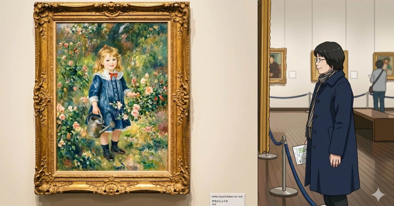 ルノワールを見た日の、静かな余韻。｜山王美術館｜生誕185年