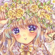 手描きイラスト オリジナル 双子座 星座 美少女 コピック A5原画 原画イラスト 星座シリーズ 双子座 「愛を分かつ、ふたつの翼