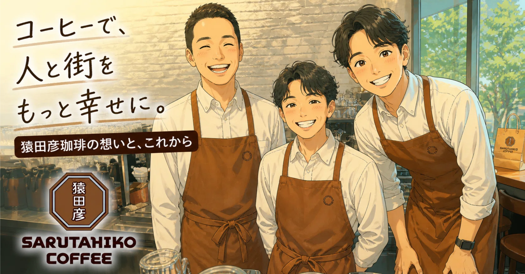 猿田彦 猿田彦珈琲がOPEN！ その日1番気になったことは・・・｜阪本義治