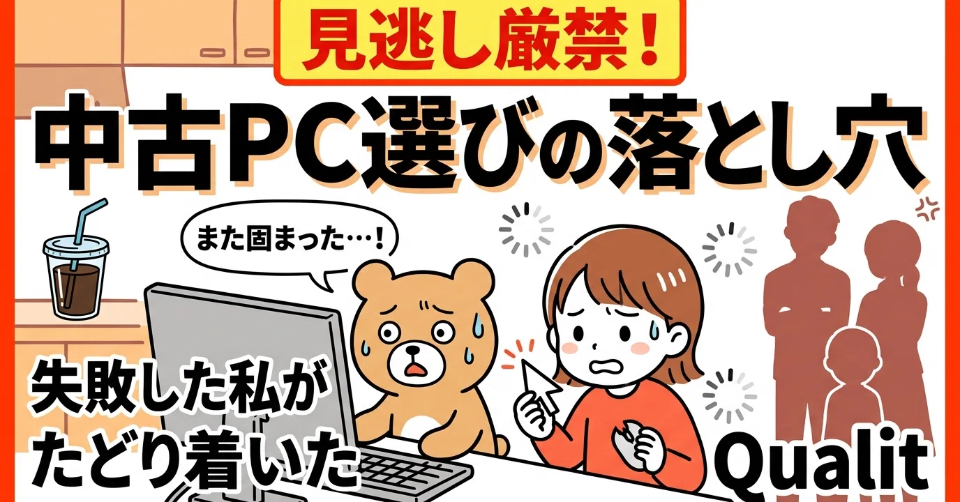 中古 パソコン 注意 点