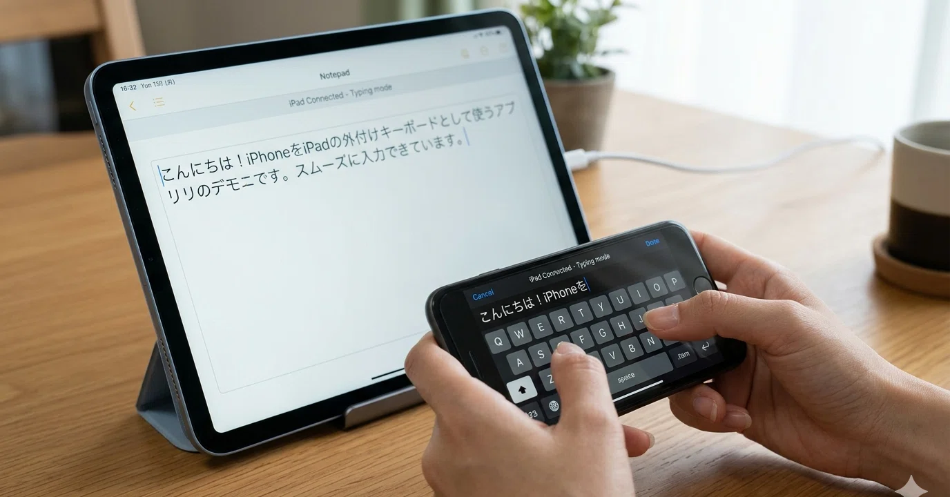 Codex＋1日でiPad用キーボードアプリ自作してみた—iPhoneからの