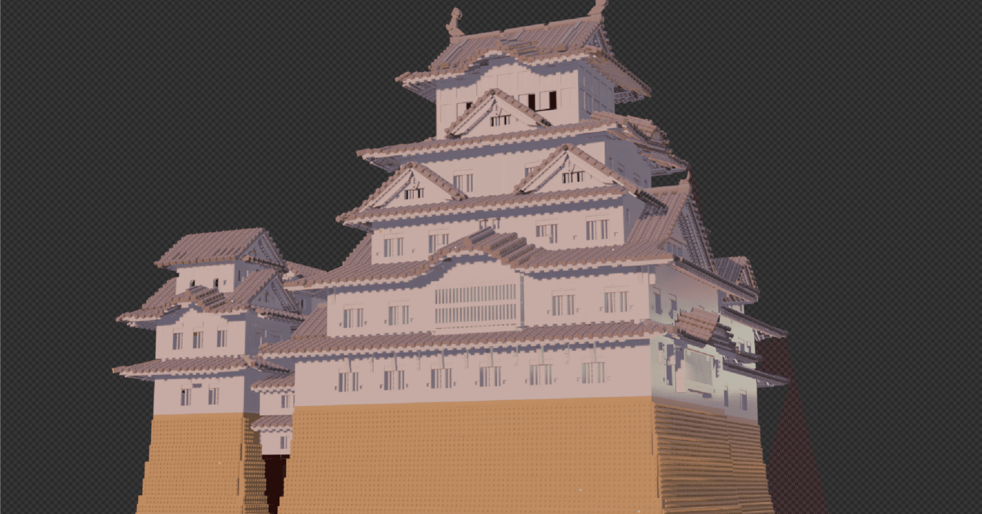 メイン作品】姫路城｜灘校LEGO同好会