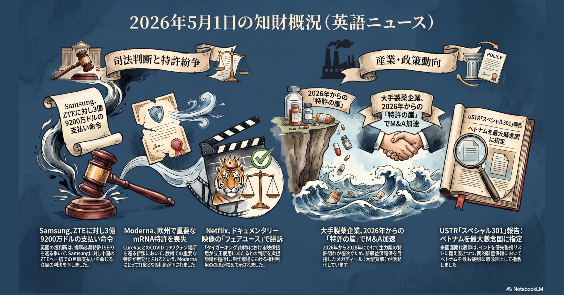 パテサロデイリー【昨日の英語知財ニュース】 2026年5月2日号