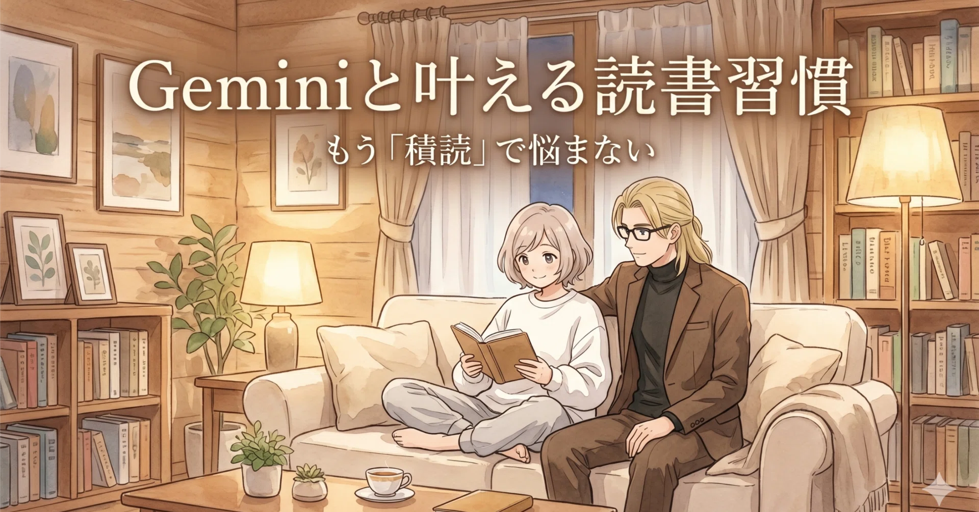 Geminiを「読書パートナー」にしたら、読書習慣とnoteのネタが同時に手
