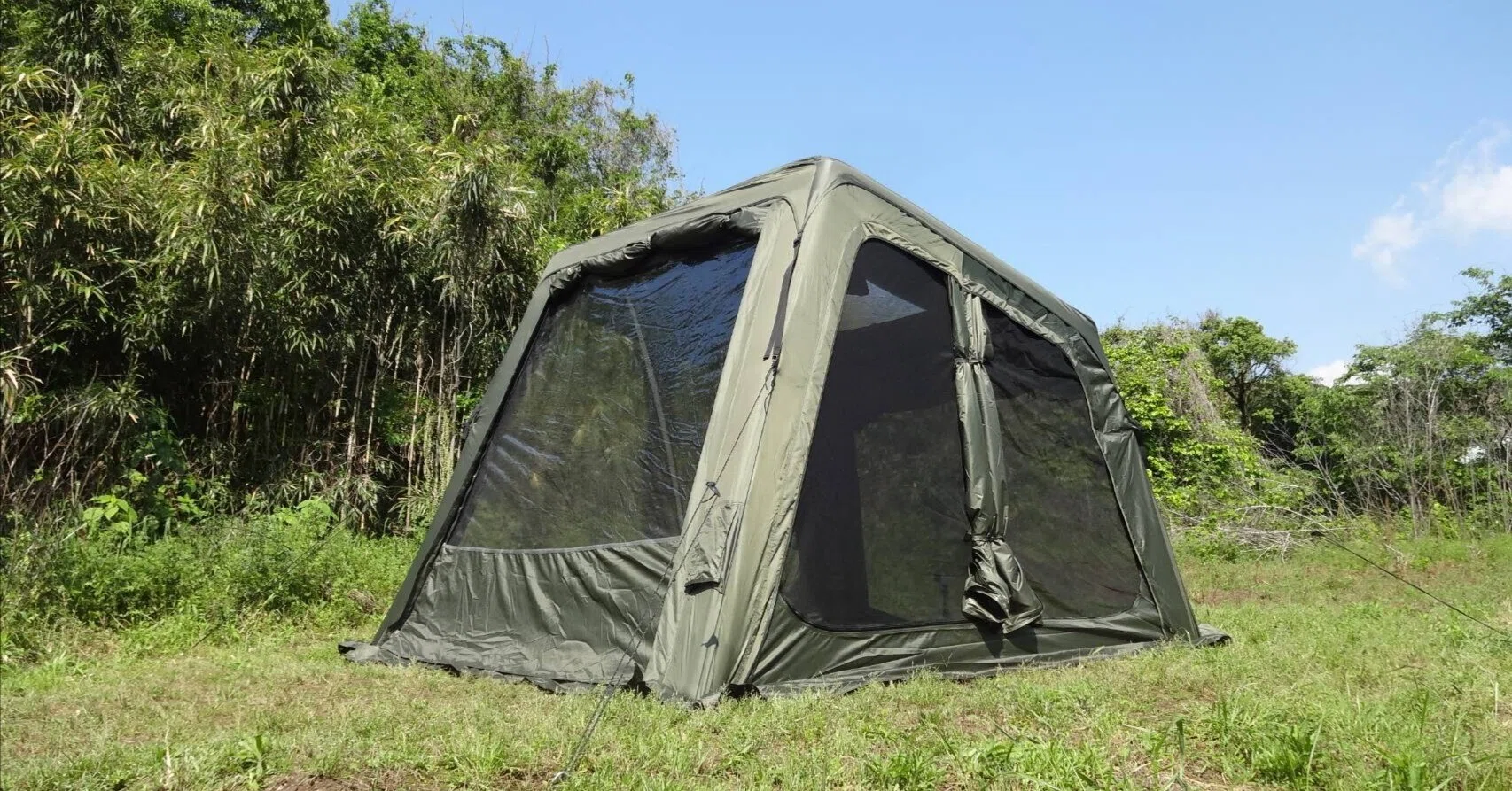 VISTA-AIR-TENT 試し張り｜尾上祐一郎(テントバカ)