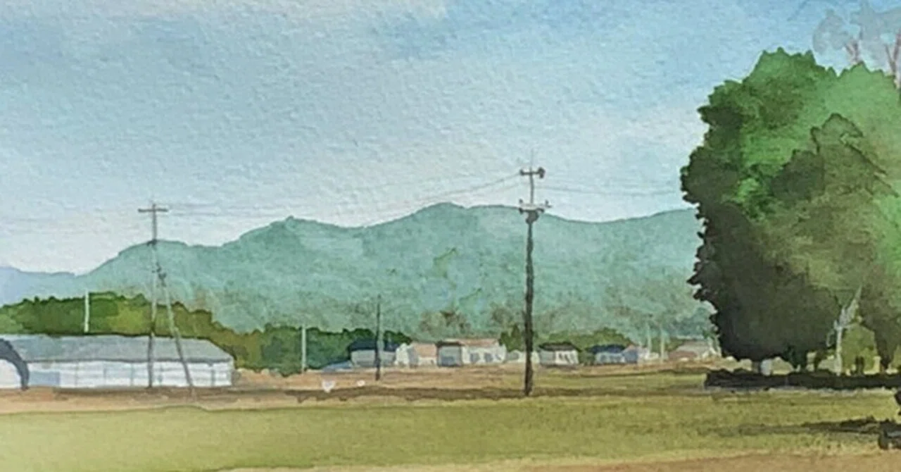 日本画水彩画④ 作品名：ジュビリーセレブレーション 制作年月日：2026' 4/13 サイズ