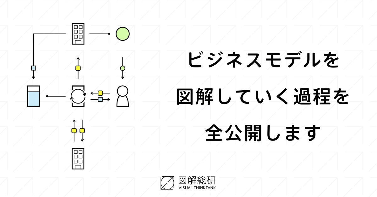 ビジネスモデルを図解していく過程を全公開します｜図解総研