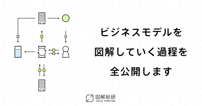 ビジネスモデルを図解していく過程を全公開します