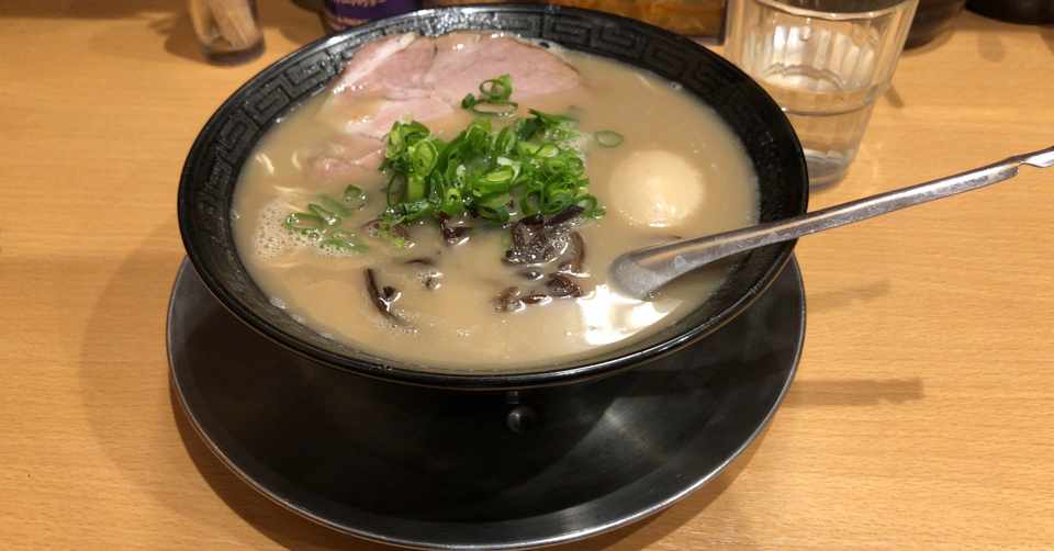 替玉無料のとんこつラーメン だー池 Note