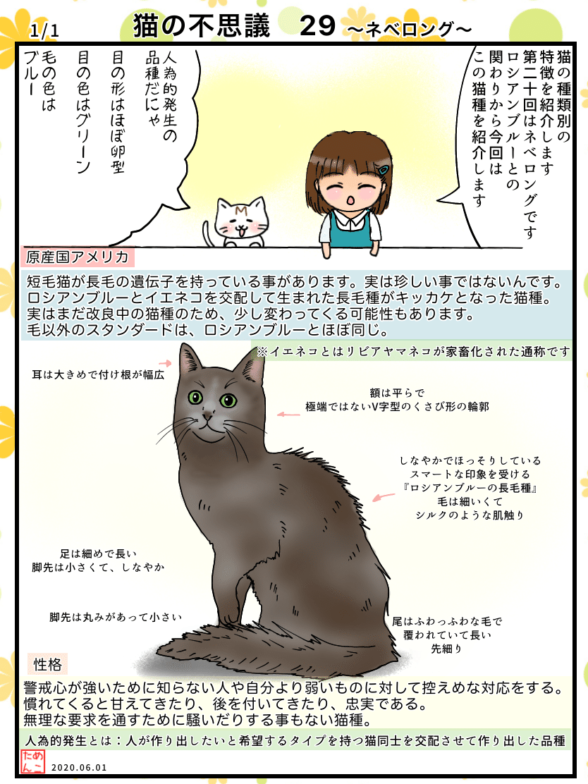 猫の不思議29 ネベロング めこたん 漫画 イラスト Note