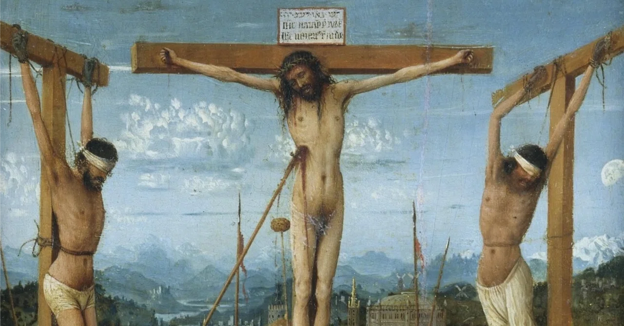 Microscopic Masterpiece! Van Eyck's 'Crucifixion and Last Judgment