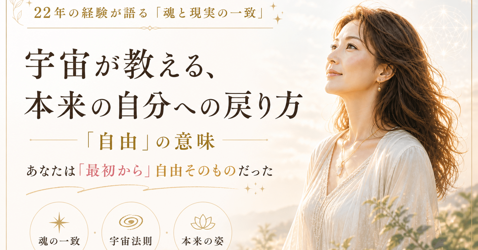 自分を縛るルールを捨てる「覚醒の方法」自由の本当の意味とは｜akko