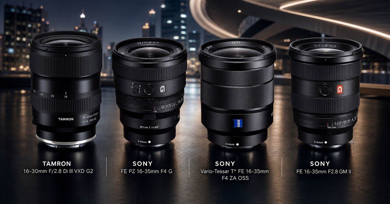 SONY Eマウント超広角ズームはこれだ！16-35mmで後悔しない選び方｜ma_ko