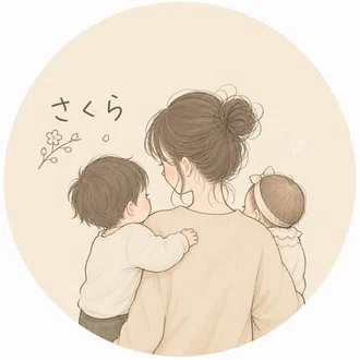 さくら【暗い寝室でnoteを書くママ】